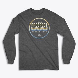 Prospect Connecticut Color Fade Classic Long Sleeve T-Shirt