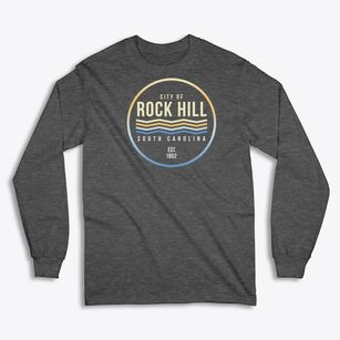 Rock Hill South Carolina Color Fade Classic Long Sleeve T-Shirt