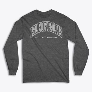 Isle Of Palms South Carolina Inline Classic Long Sleeve T-Shirt