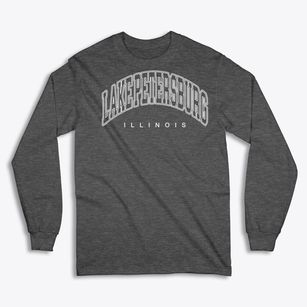 Lake Petersburg Illinois Inline Classic Long Sleeve T-Shirt