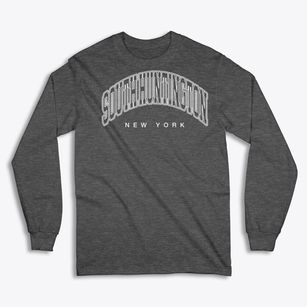 South Huntington New York Inline Classic Long Sleeve T-Shirt