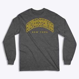 Silver Springs New York Inline Classic Long Sleeve T-Shirt