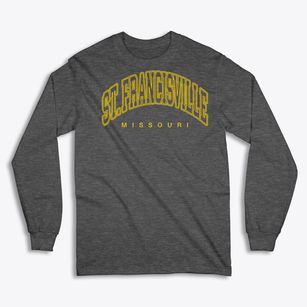 St. Francisville Missouri Inline Classic Long Sleeve T-Shirt