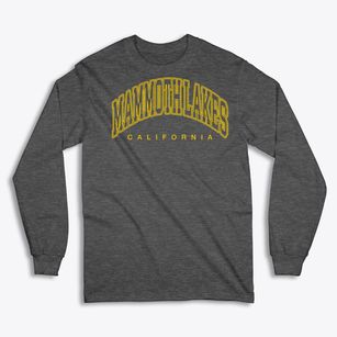 Mammoth Lakes California Inline Classic Long Sleeve T-Shirt