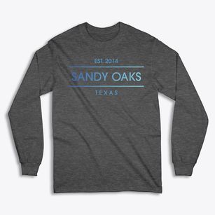 Sandy Oaks Texas Horizon Classic Long Sleeve T-Shirt