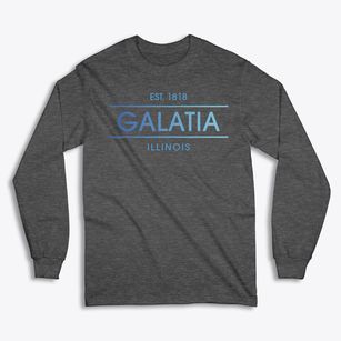 Galatia Illinois Horizon Classic Long Sleeve T-Shirt