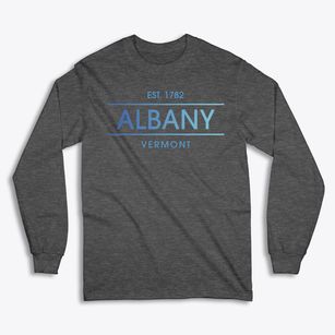 Albany Vermont Horizon Classic Long Sleeve T-Shirt