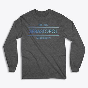 Sebastopol Mississippi Horizon Classic Long Sleeve T-Shirt