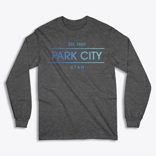 Park City Utah Horizon Classic Long Sleeve T-Shirt