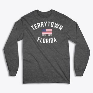 Terrytown Florida Patriot Classic Long Sleeve T-Shirt