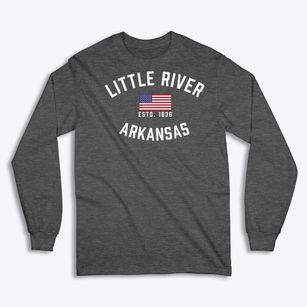 Little River Arkansas Patriot Classic Long Sleeve T-Shirt