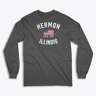 Hermon Illinois Patriot Classic Long Sleeve T-Shirt