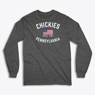 Chickies Pennsylvania Patriot Classic Long Sleeve T-Shirt