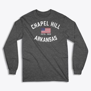 Chapel Hill Arkansas Patriot Classic Long Sleeve T-Shirt