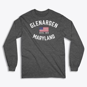 Glenarden Maryland Patriot Classic Long Sleeve T-Shirt