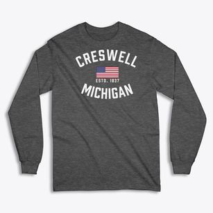 Creswell Michigan Patriot Classic Long Sleeve T-Shirt