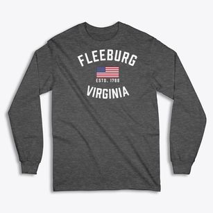 Fleeburg Virginia Patriot Classic Long Sleeve T-Shirt