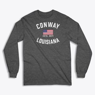 Conway Louisiana Patriot Classic Long Sleeve T-Shirt