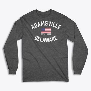 Adamsville Delaware Patriot Classic Long Sleeve T-Shirt