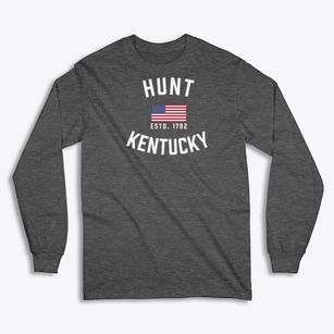 Hunt Kentucky Patriot Classic Long Sleeve T-Shirt
