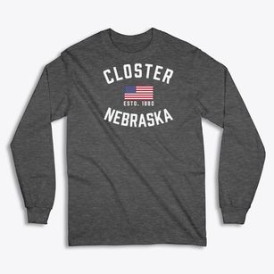 Closter Nebraska Patriot Classic Long Sleeve T-Shirt