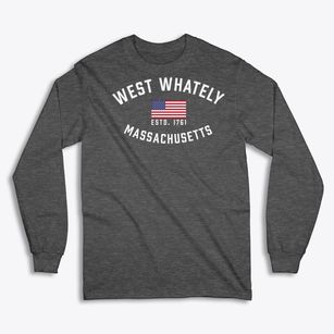 West Whately Massachusetts Patriot Classic Long Sleeve T-Shirt