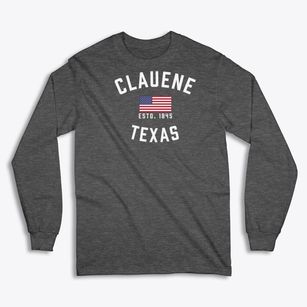 Clauene Texas Patriot Classic Long Sleeve T-Shirt