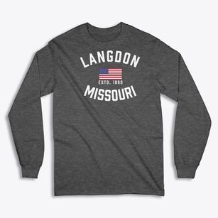 Langdon Missouri Patriot Classic Long Sleeve T-Shirt