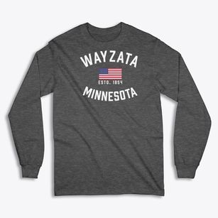 Wayzata Minnesota Patriot Classic Long Sleeve T-Shirt