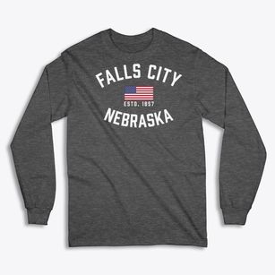 Falls City Nebraska Patriot Classic Long Sleeve T-Shirt