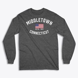 Middletown Connecticut Patriot Classic Long Sleeve T-Shirt