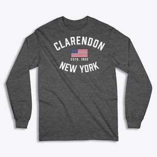 Clarendon New York Patriot Classic Long Sleeve T-Shirt