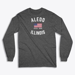 Aledo Illinois Patriot Classic Long Sleeve T-Shirt