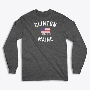 Clinton Maine Patriot Classic Long Sleeve T-Shirt