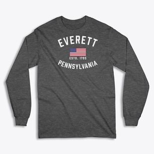 Everett Pennsylvania Patriot Classic Long Sleeve T-Shirt