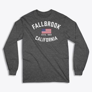 Fallbrook California Patriot Classic Long Sleeve T-Shirt