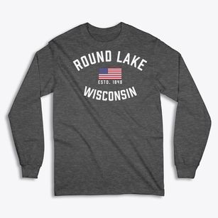 Round Lake Wisconsin Patriot Classic Long Sleeve T-Shirt