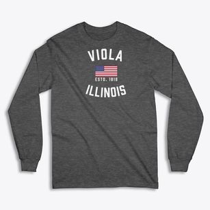 Viola Illinois Patriot Classic Long Sleeve T-Shirt