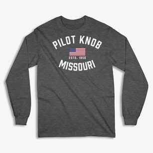 Pilot Knob Missouri Patriot Classic Long Sleeve T-Shirt