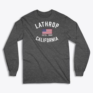 Lathrop California Patriot Classic Long Sleeve T-Shirt