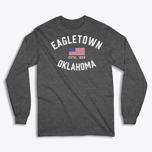 Eagletown Oklahoma Patriot Classic Long Sleeve T-Shirt