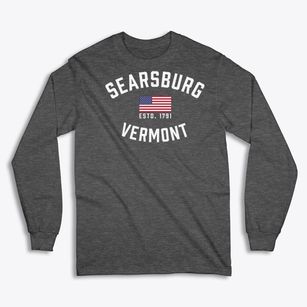 Searsburg Vermont Patriot Classic Long Sleeve T-Shirt
