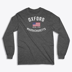 Oxford Massachusetts Patriot Classic Long Sleeve T-Shirt
