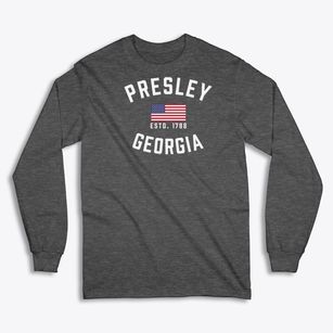 Presley Georgia Patriot Classic Long Sleeve T-Shirt