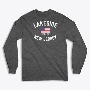 Lakeside New Jersey Patriot Classic Long Sleeve T-Shirt