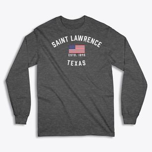 Saint Lawrence Texas Patriot Classic Long Sleeve T-Shirt