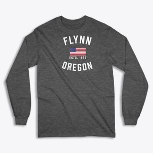 Flynn Oregon Patriot Classic Long Sleeve T-Shirt