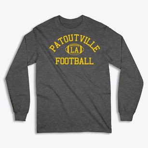 Patoutville Louisiana Football Classic Long Sleeve T-Shirt