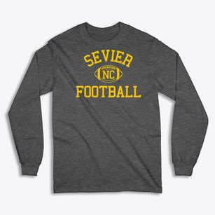 Sevier North Carolina Football Classic Long Sleeve T-Shirt