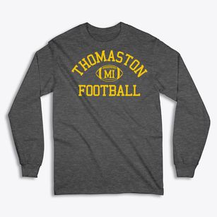 Thomaston Michigan Football Classic Long Sleeve T-Shirt